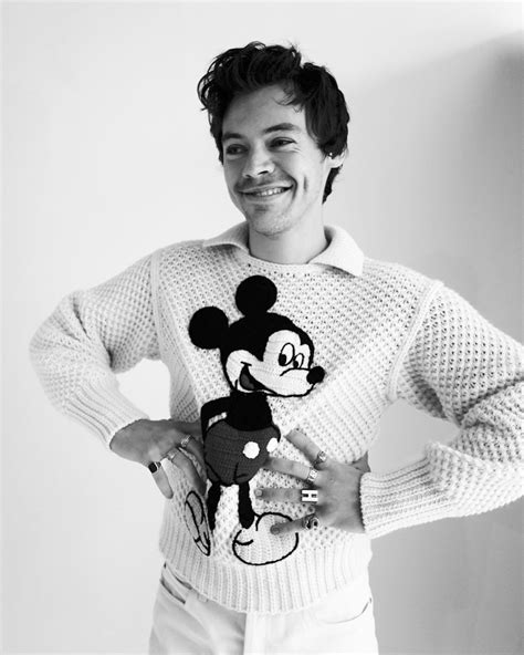 harry styles mickey mouse sweater.